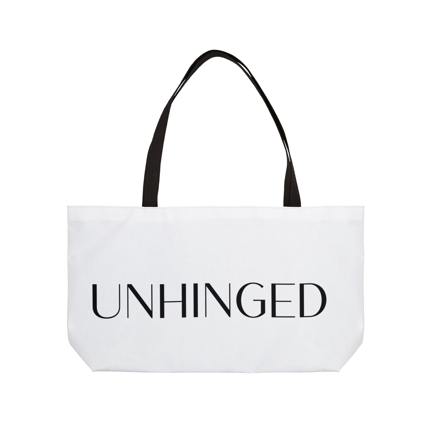 Unhinged Weekender Tote Bag