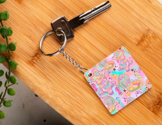 Poly pocket vintage keychain