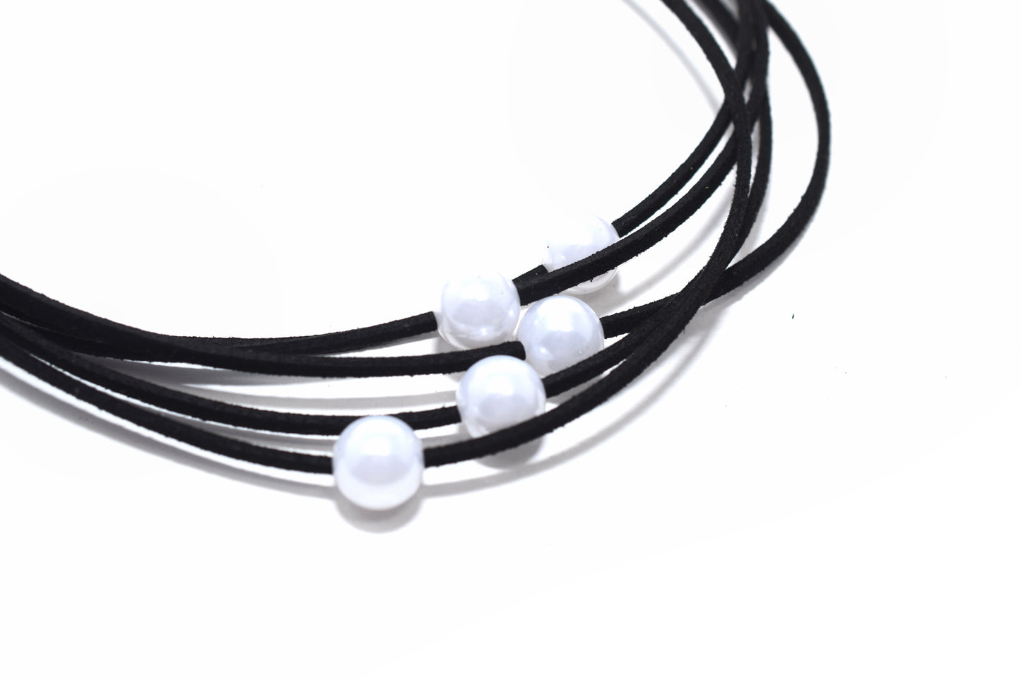 Wholesale black pearl chokers