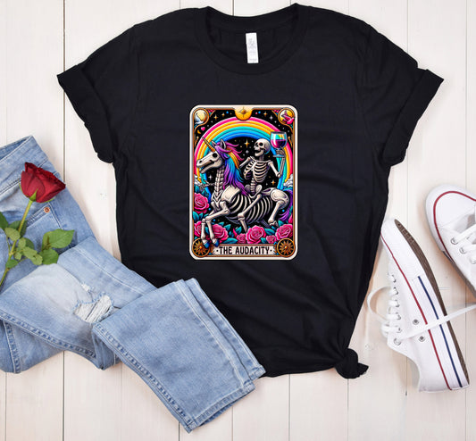 The Audacity tarot tshirt