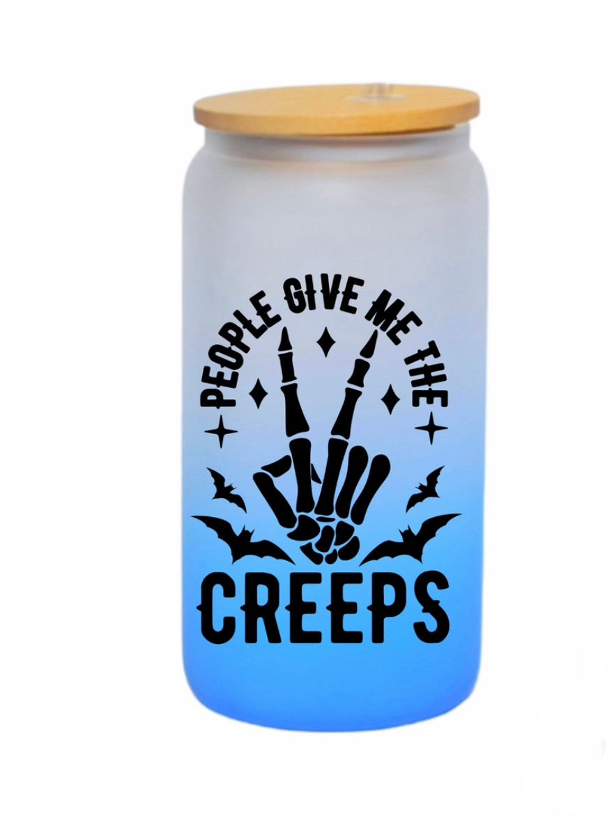 Creeps glass can