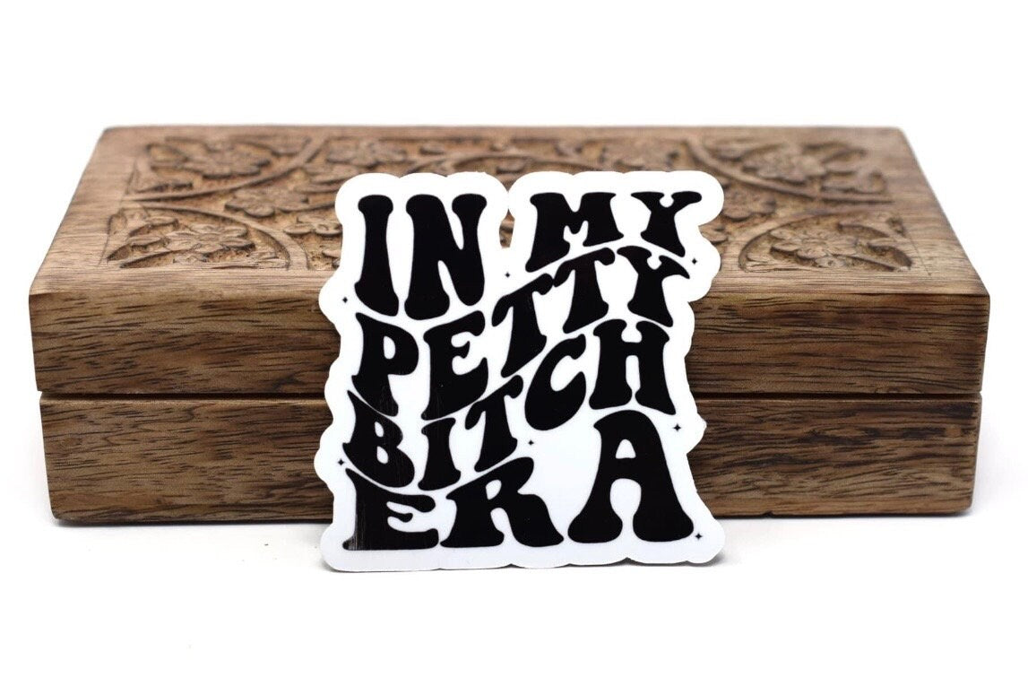 Petty era waterproof vinyl sticker