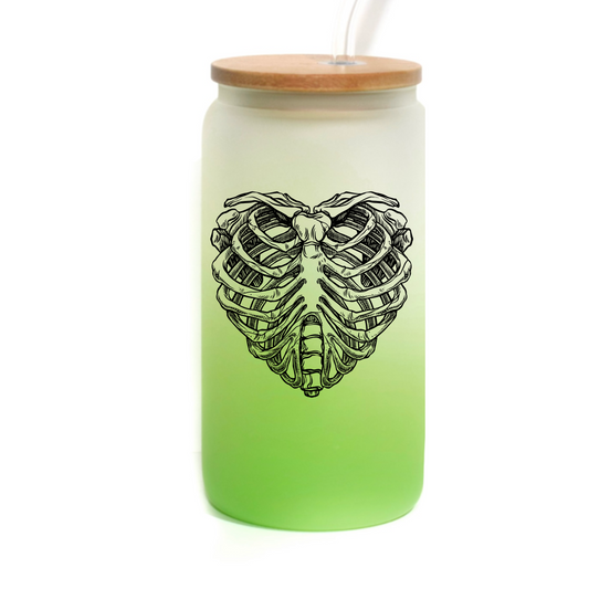 Rib cage glass can