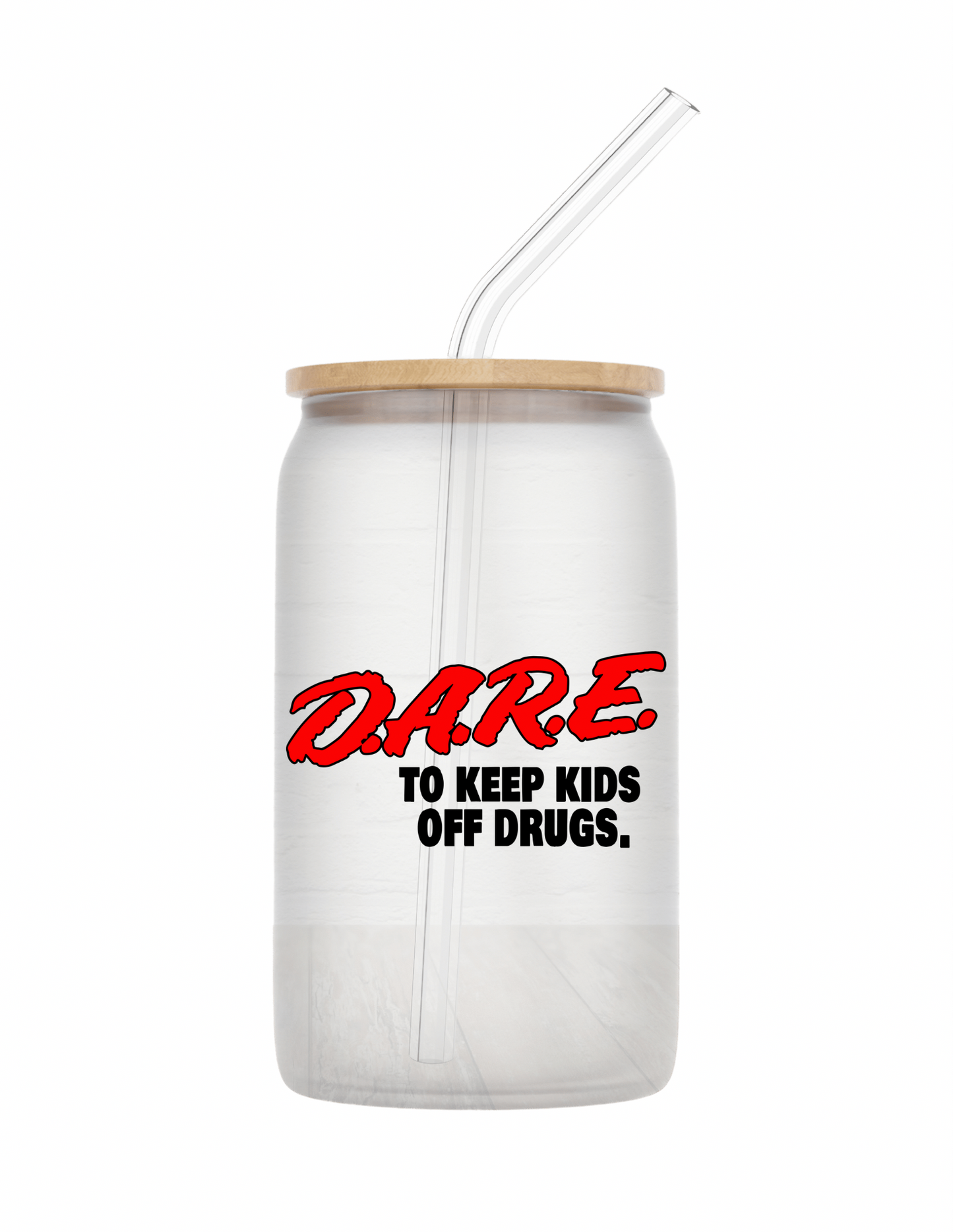 DARE glass can