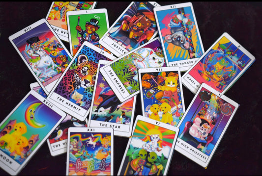 90s Tarot waterproof vinyl stickers