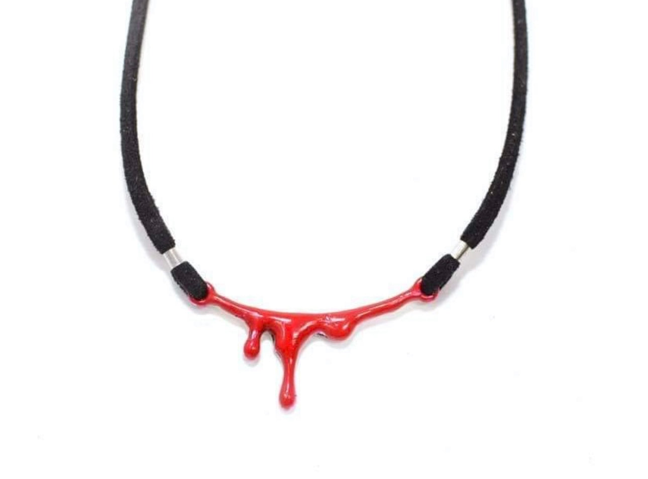 Black blood drip choker