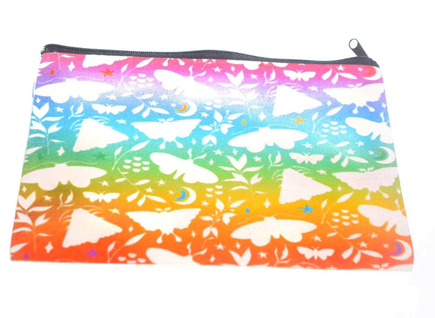 Rainbow flutter cosmetic bag