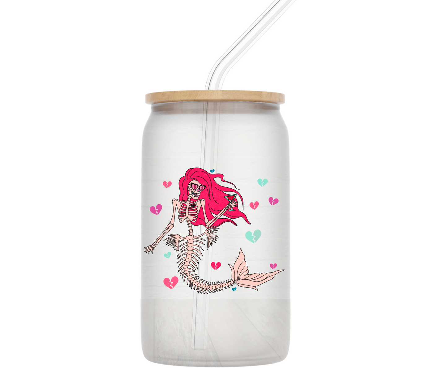 Anti-Valentines Glass Cans (multiple)